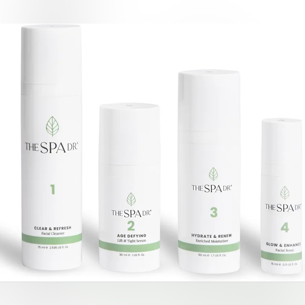 The Spa Dr. 4-step skin care kit age-defying clean skincare system